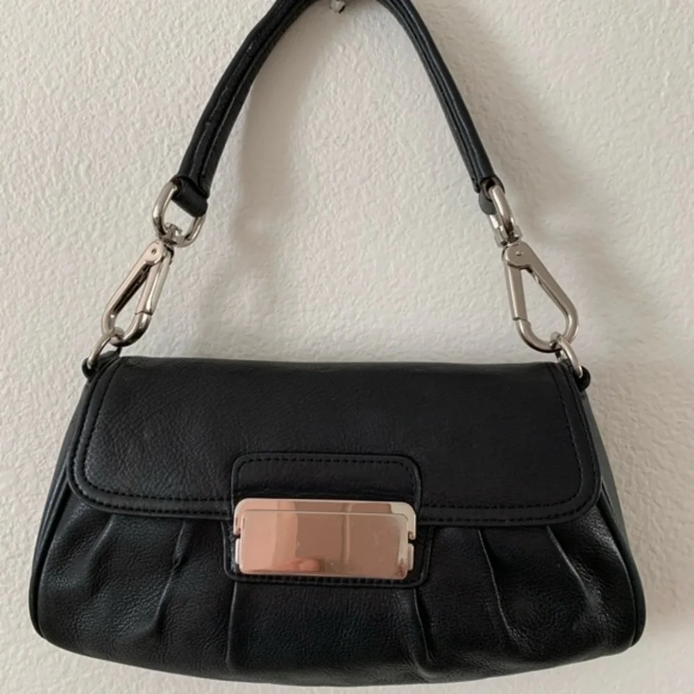 Express Black Leather Women's Bag